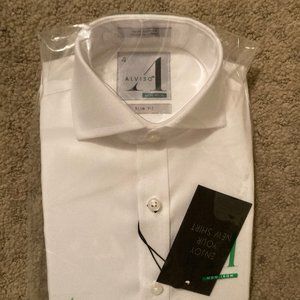 Alviso Boys Dress Shirts - White